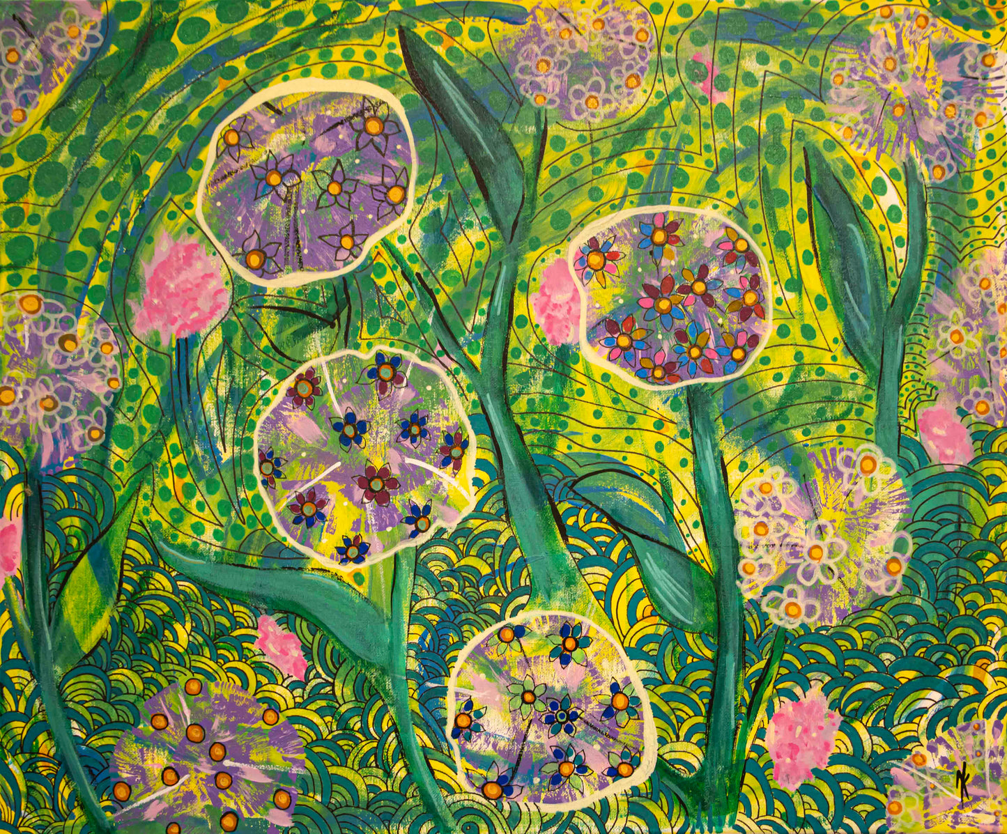 Free to Bloom — Original Painting