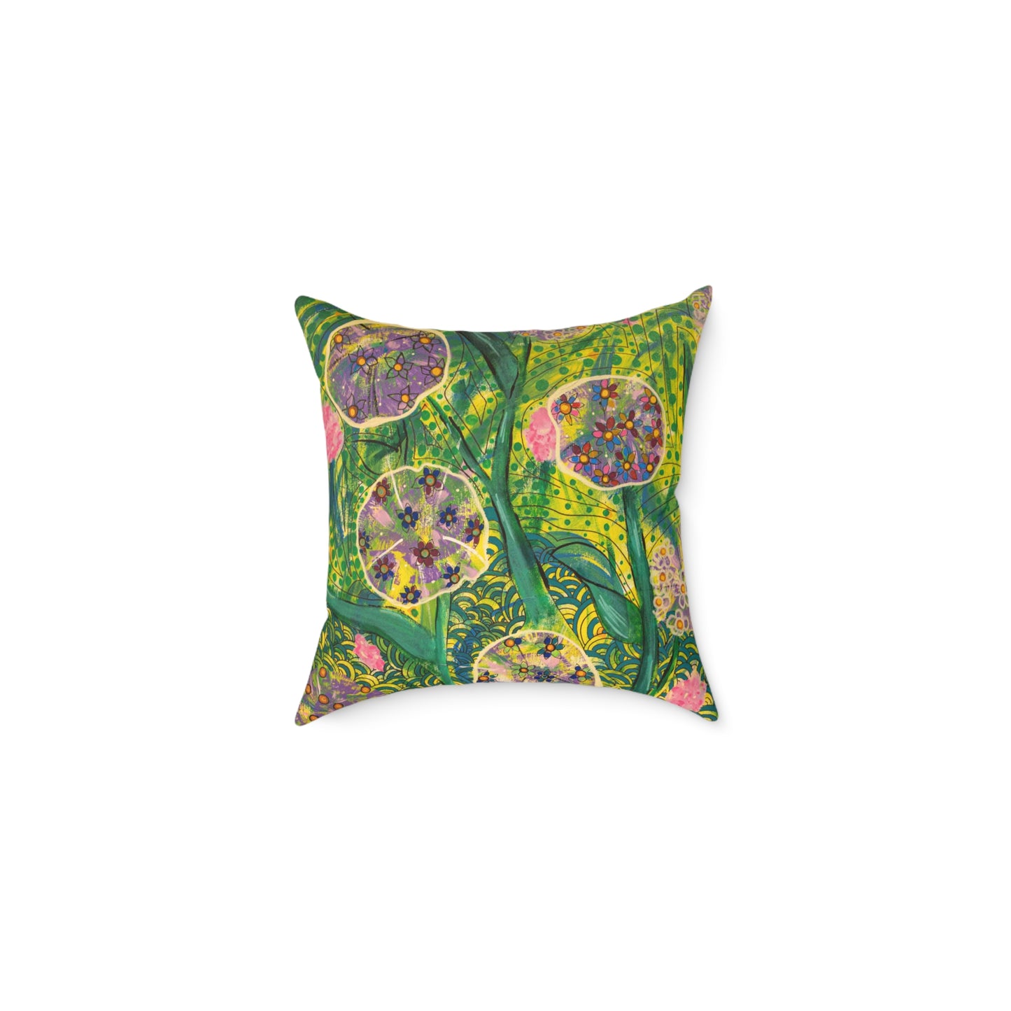 The "Sacred Space" Throw Pillow