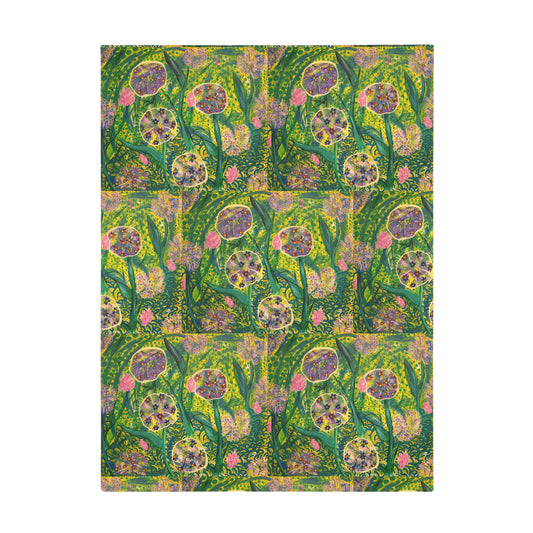 The "Energy" Fleece Blanket Larger size