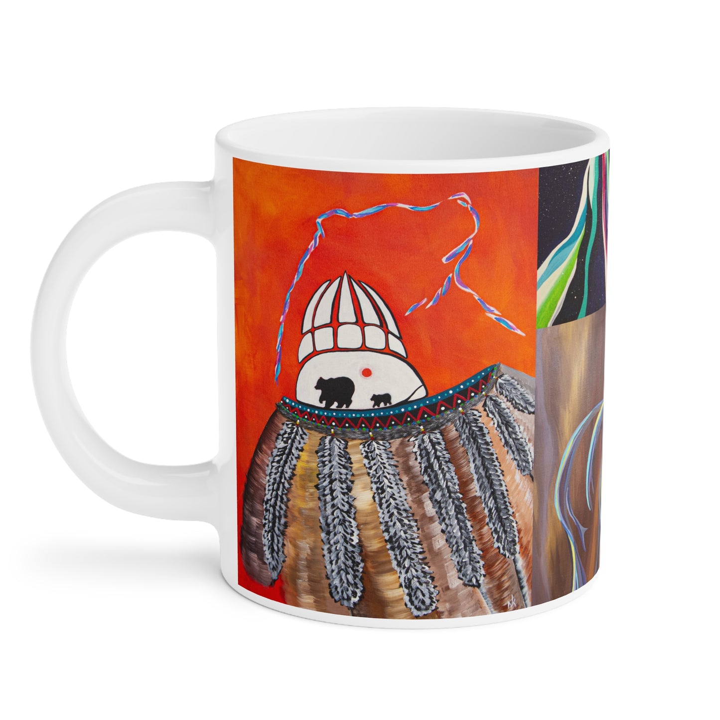 Northern Bear Spirit - 20 oz ceramic mug