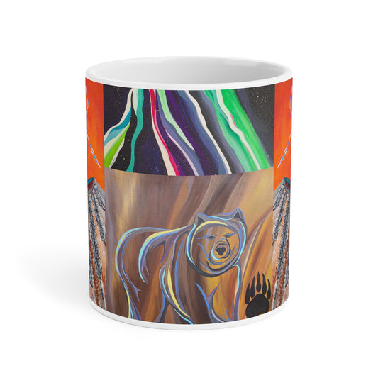Northern Bear Spirit - 20 oz ceramic mug