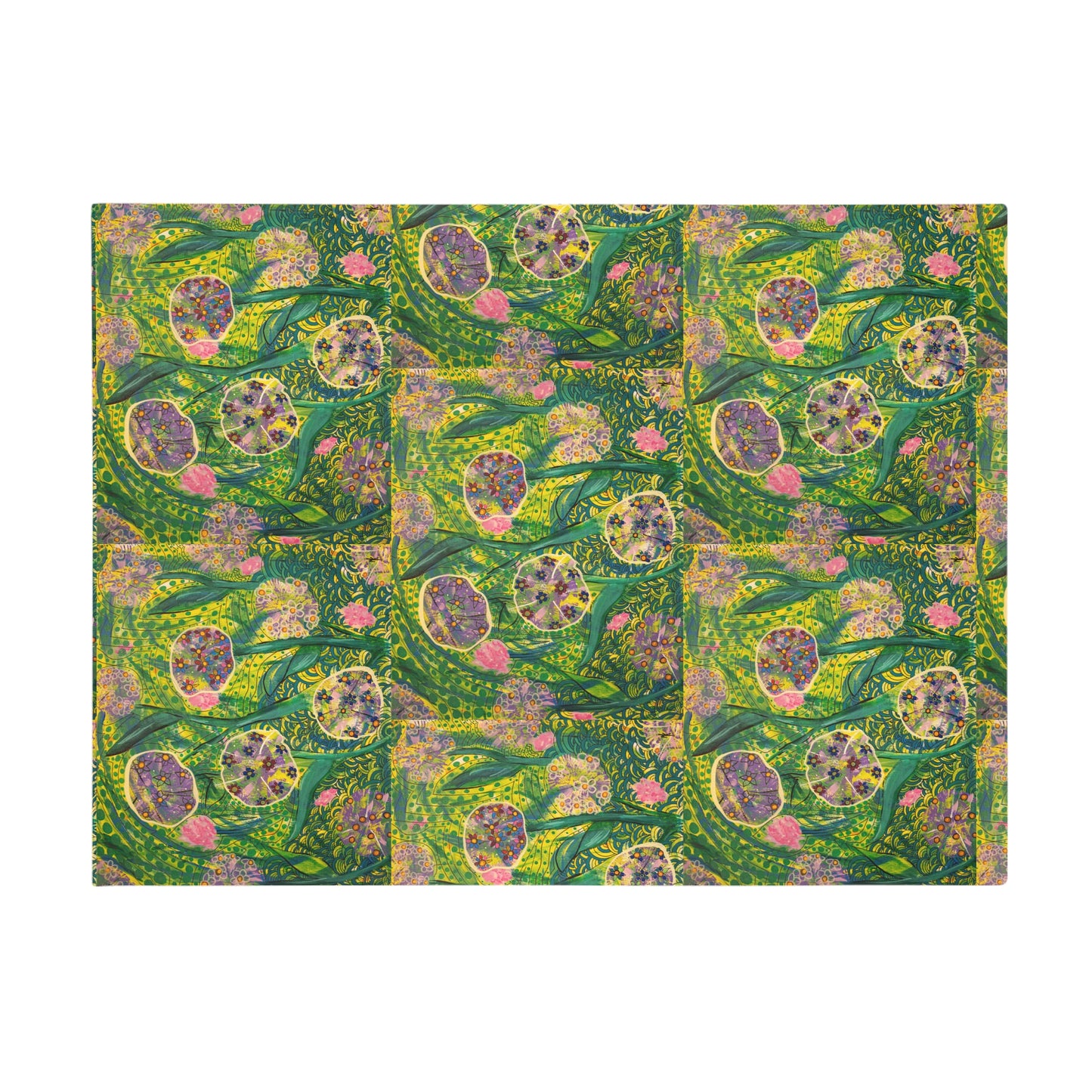 The "Energy" Fleece Blanket Larger size