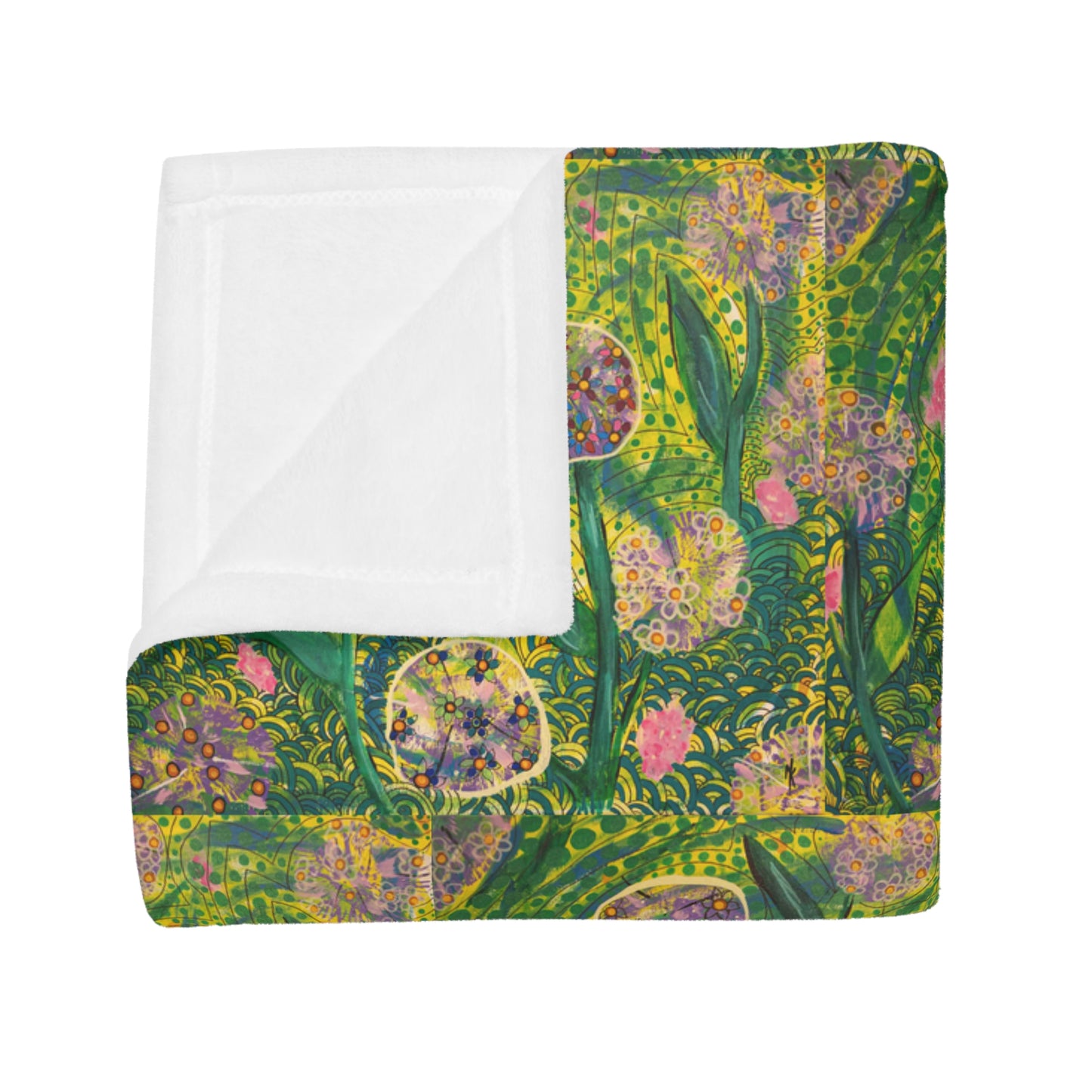 The "Energy" Fleece Blanket Mid size