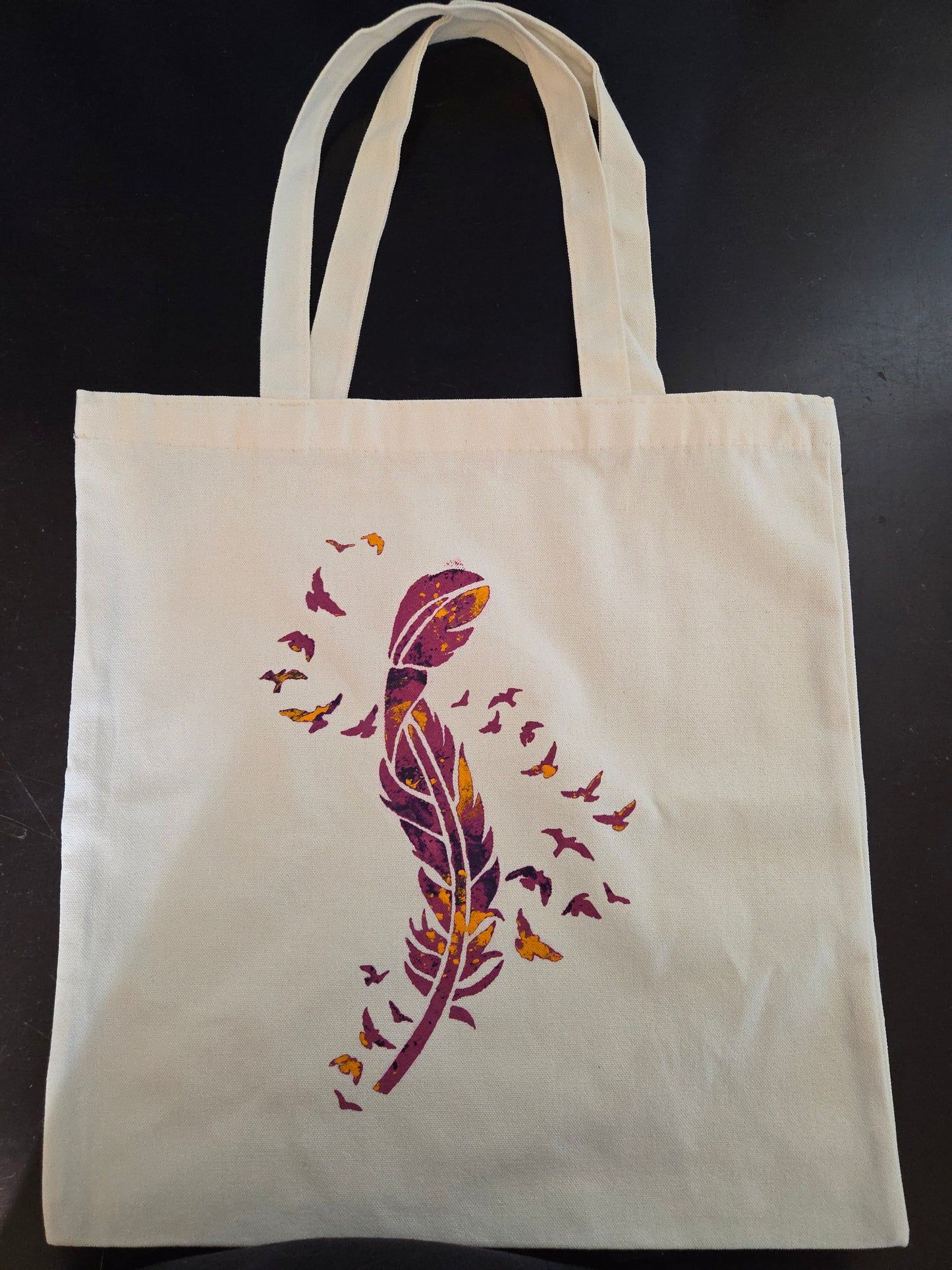 Hand-Painted Canvas Tote | Studio Select