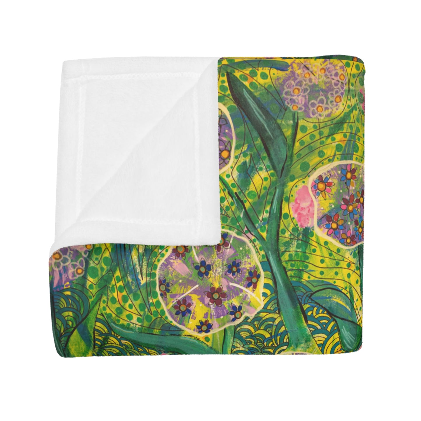 The "Energy" Fleece Blanket Larger size