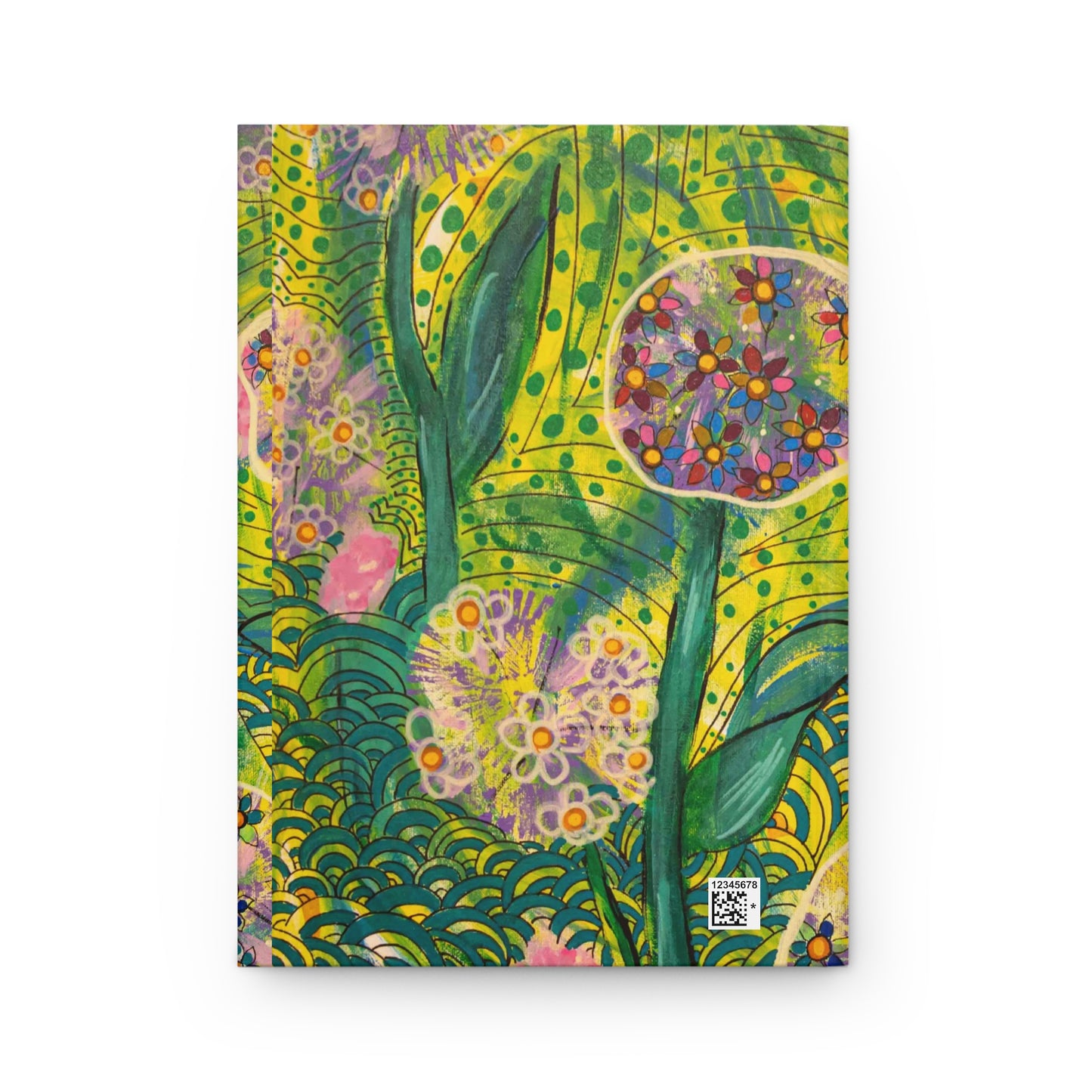 The "Bloom" Hardcover Journal — Matte Botanical Notebook for Notes & Sketches