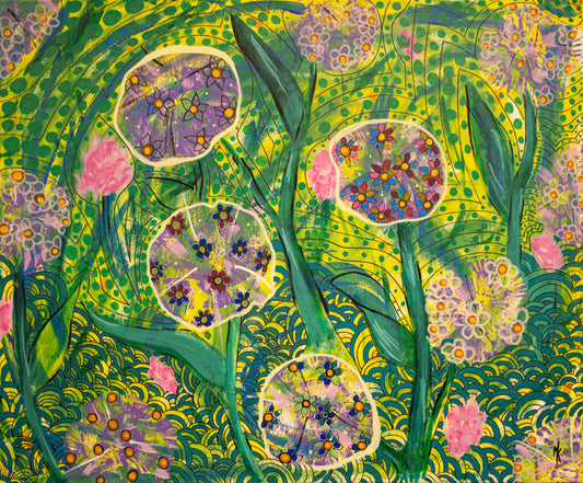 Free to Bloom — Original Painting